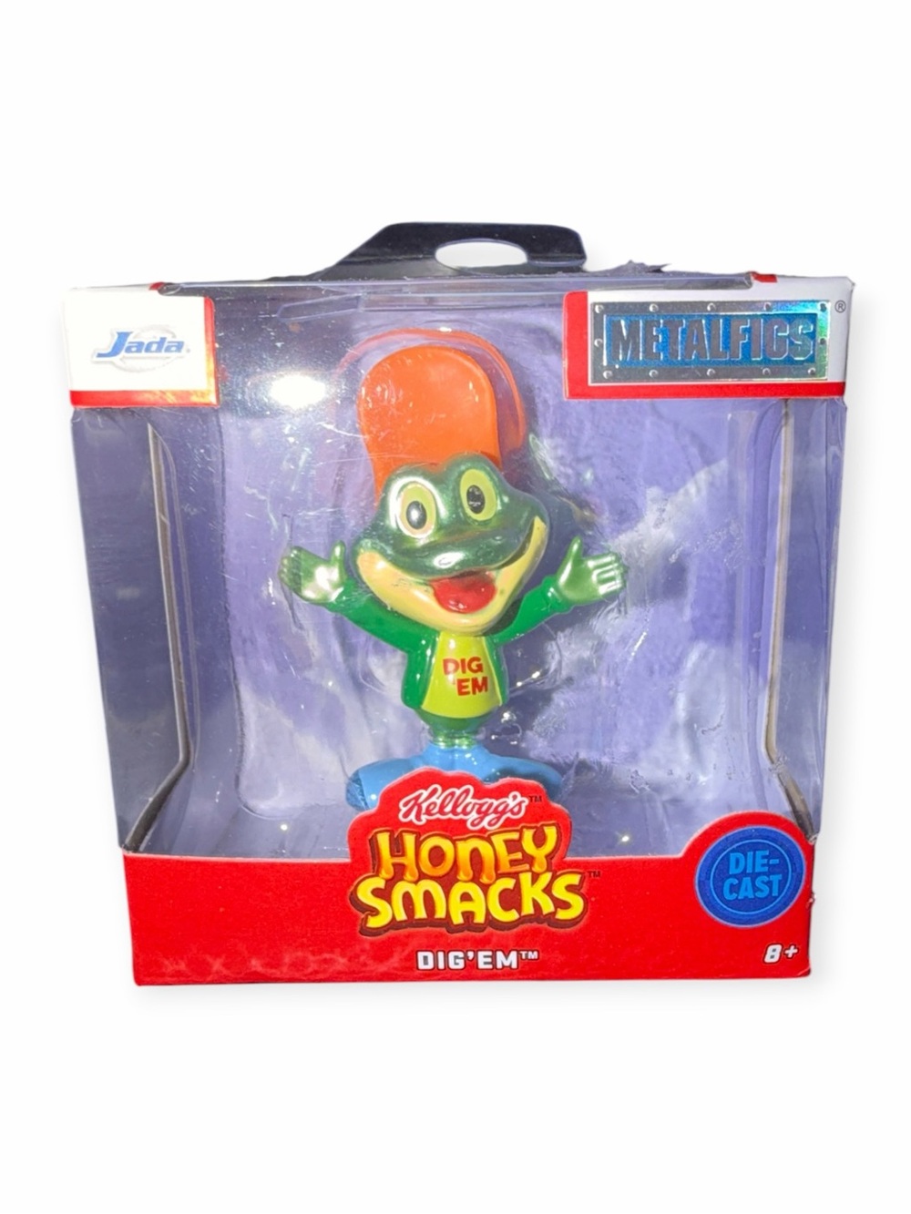 Jada Metalfigs Kellogg's Honey Smacks Dig'Em Frog Die-Cast Figure NIB New